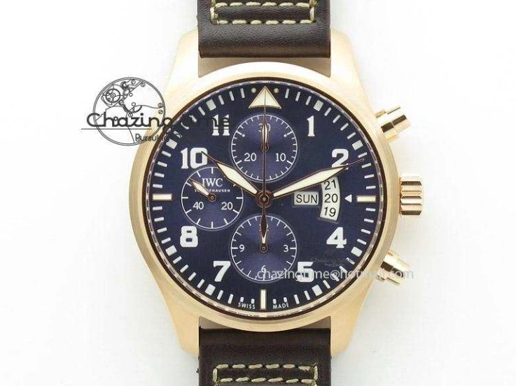 MIROTIME 0409 Compact Portugieser Perpetual Calendar IW503302 RG V9F 1:1 Best Edition White Dial on Brown Leather Strap A 7113